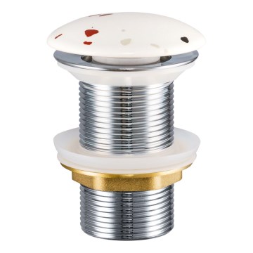 COMAD CLICK-CLACK T201M-W21-3 - Desagüe de lavabo CLICK-CLACK diá. 7 cm terrazo mate