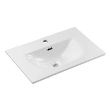 COMAD SKY 3 60CM DP ( E-8099-3-60 ) - Lavabo empotrado SKY 61x40 cm cerámica/blanco mate