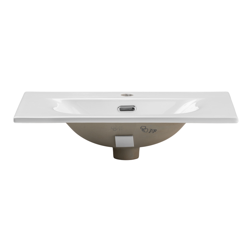 COMAD SKY 3 60CM ( E-8099-3-60 ) - Lavabo empotrado SKY 61x40 cm cerámica/blanco brillante