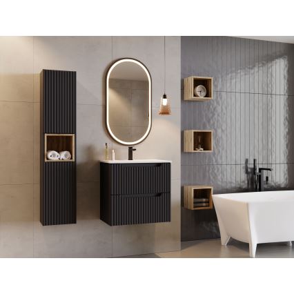 COMAD UM-2050RB DANCE 50 DP - Lavabo empotrado DANCE 52x40 cm cerámica/blanco mate