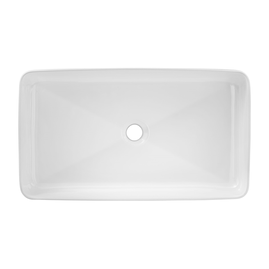 COMAD UM-6275 SLIM 60 BLANCO DP - Lavabo sobre encimera SLIM 61x34 cm cerámica/blanco brillante