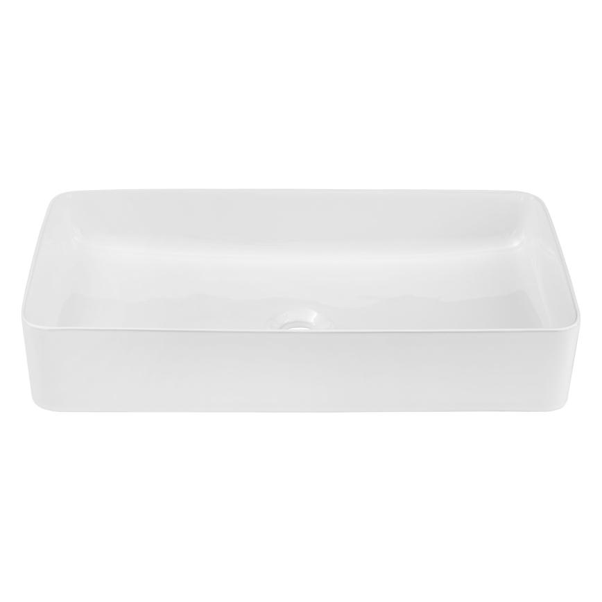 COMAD UM-6275 SLIM 60 BLANCO DP - Lavabo sobre encimera SLIM 61x34 cm cerámica/blanco brillante