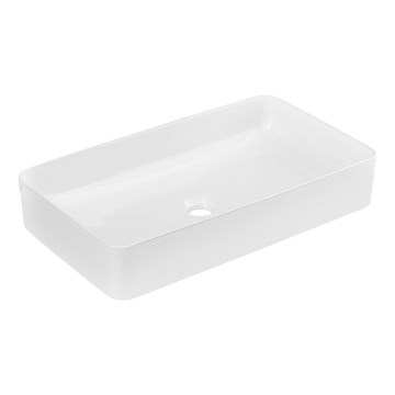 COMAD UM-6275 SLIM 60 BLANCO DP - Lavabo sobre encimera SLIM 61x34 cm cerámica/blanco brillante
