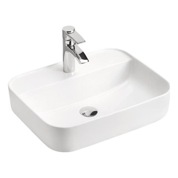 COMAD UM-6289 MAGIC 50 DP - Lavabo sobre encimera MAGIC 50x40 cm cerámica/blanco brillante