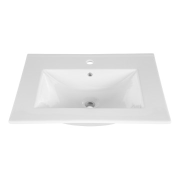 COMAD UM-CFP LAVA 60D - Lavabo empotrado LAVA 61x46 cm cerámica/blanco brillante