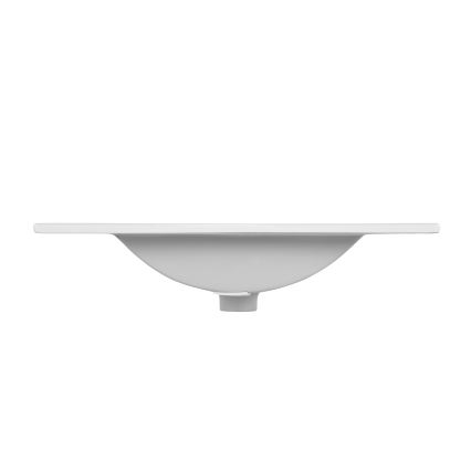 COMAD UM-CFP LAVA 80D - Lavabo empotrado LAVA 81x46 cm cerámica/blanco brillante