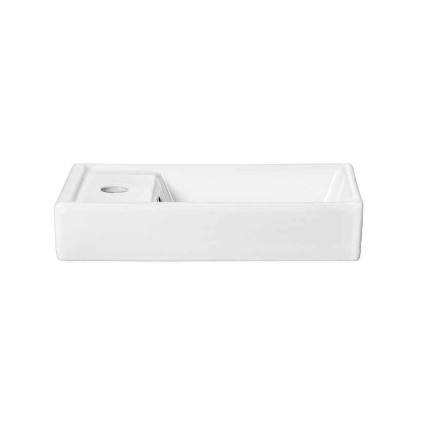 COMAD UM-VEDEA 40 - Lavabo sobre encimera VEDEA 40x22 cm cerámica/blanco brillante