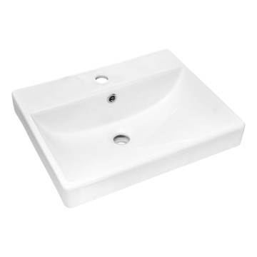 COMAD UN-RITA-GW-60 - Lavabo sobre encimera RITA 60x40 cm cerámica/blanco brillante
