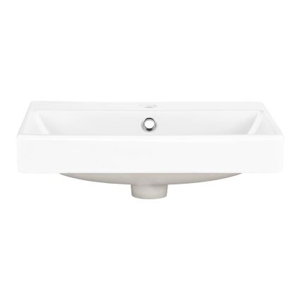 COMAD UN-RITA-GW-60 - Lavabo sobre encimera RITA 60x40 cm cerámica/blanco brillante
