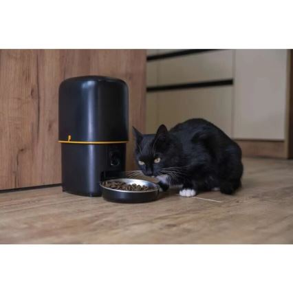 Comedero automático con micrófono y cámara 4l/5V/3xD Wi-Fi