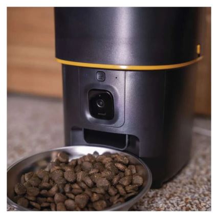 Comedero automático con micrófono y cámara 4l/5V/3xD Wi-Fi
