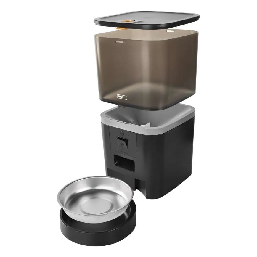 Comedero automático con micrófono y cámara 6l/5V/4xAA Wi-Fi