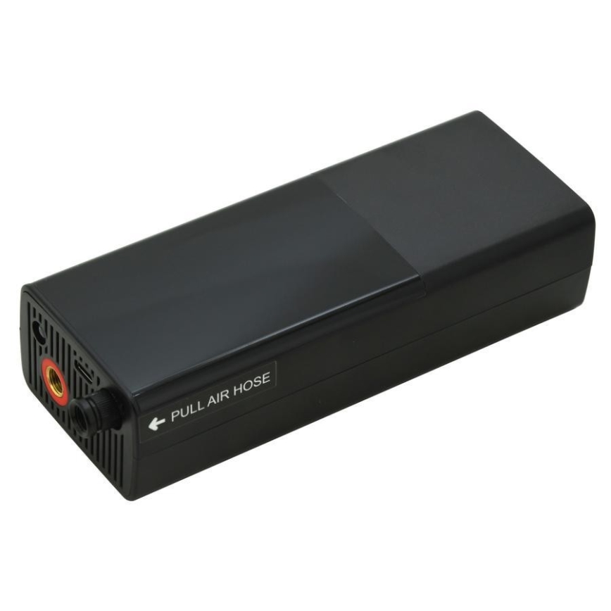 Compresor de bolsillo digital 4000 mAh 5V negro