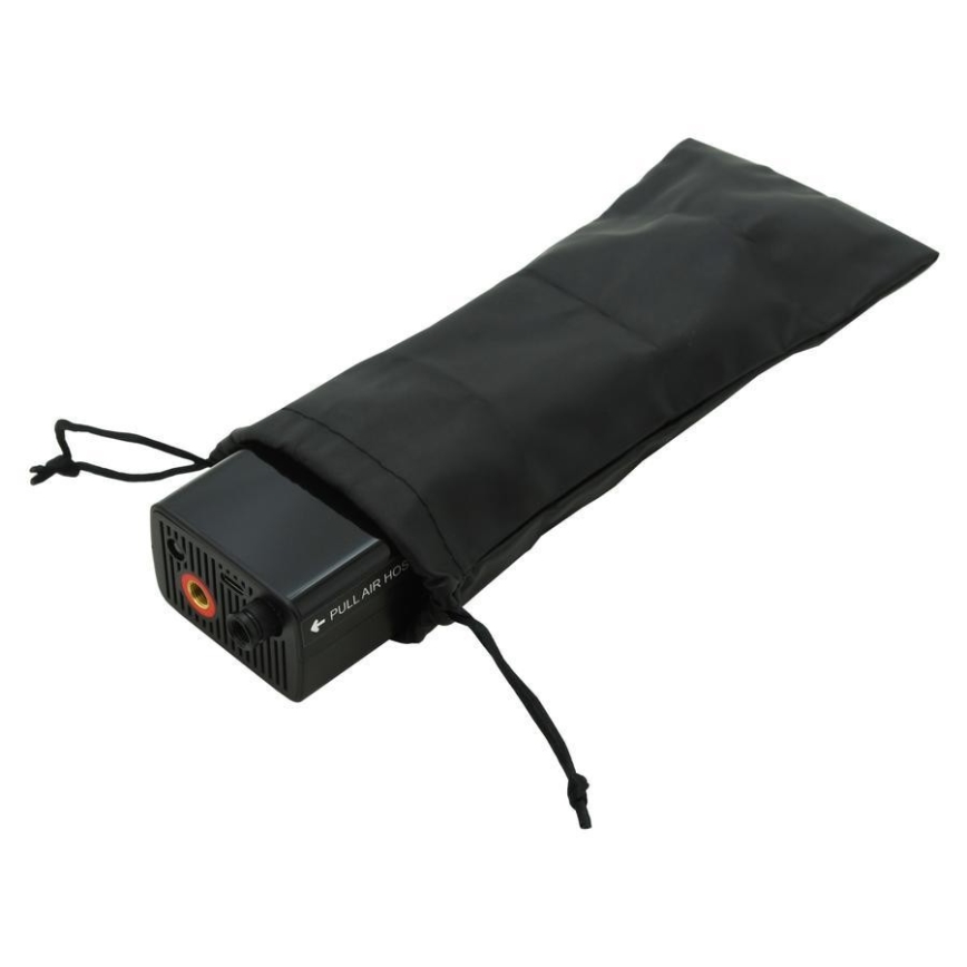 Compresor de bolsillo digital 4000 mAh 5V negro