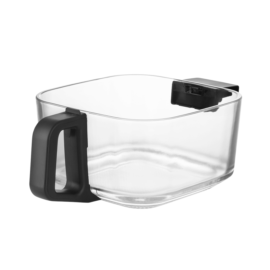Concept FR5500 - Freidora de aire caliente GLASS & FAST 5,5 l 1200W/230V negro