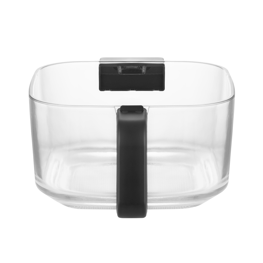 Concept FR5500 - Freidora de aire caliente GLASS & FAST 5,5 l 1200W/230V negro