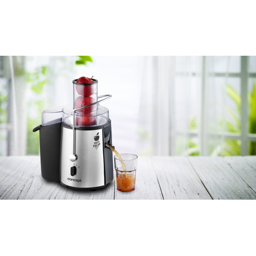 Concept LO7026 - Licuadora centrífuga 1000W/230V negro/acero inoxidable
