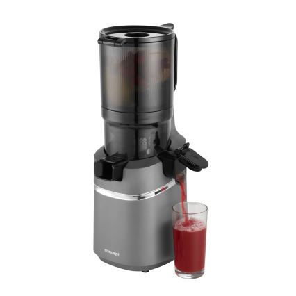 Concept LO7120 - Extractor de jugos lento JUICY 250W/230V gris