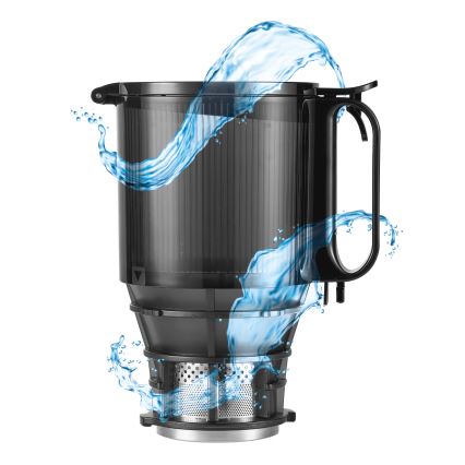 Concept LO7120 - Extractor de jugos lento JUICY 250W/230V gris