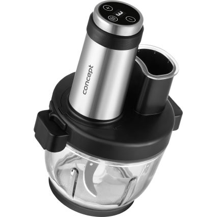 Concept RM3300 - Robot de cocina con rallador 1000W/230V negro/acero inoxidable