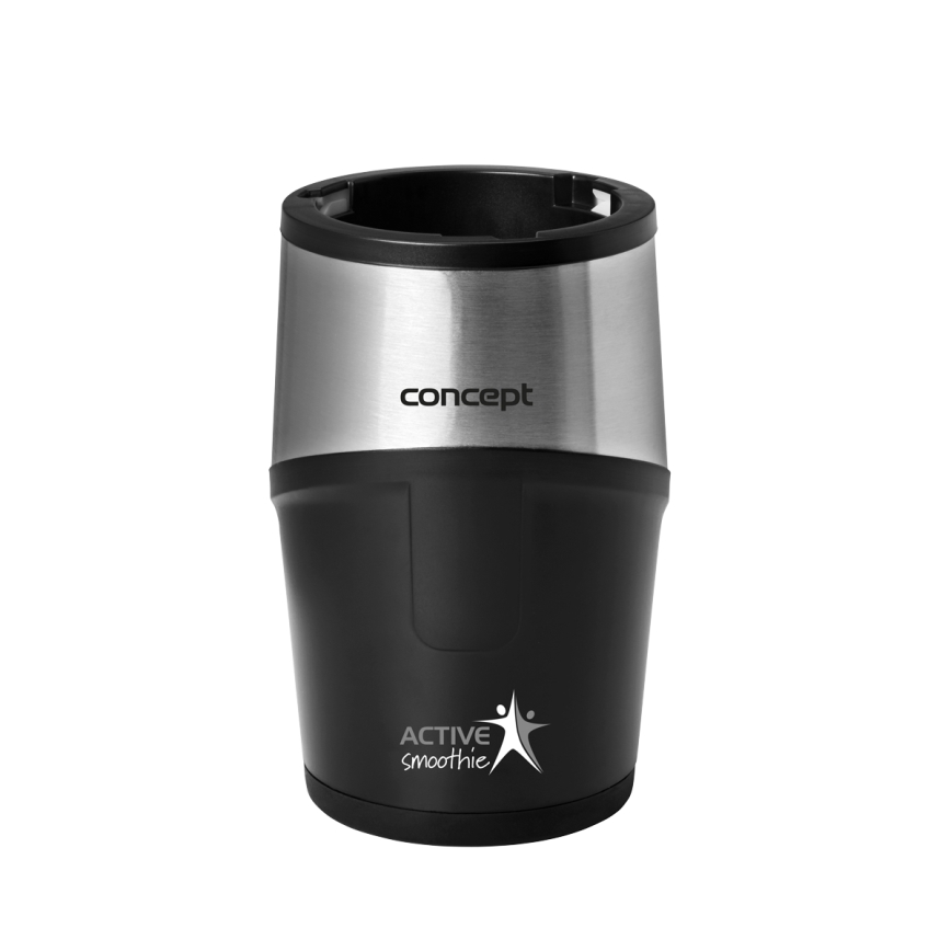 Concept SM3385 - Licuadora para batidos con accesorios ACTIVE SMOOTHIE 500W/230V negro
