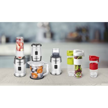 Concept SM3391 - Licuadora para batidos con accesorios 700W/230V blanco