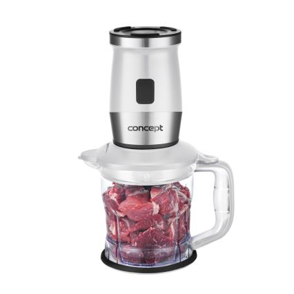 Concept SM3391 - Licuadora para batidos con accesorios 700W/230V blanco