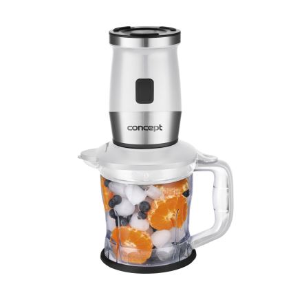 Concept SM3391 - Licuadora para batidos con accesorios 700W/230V blanco