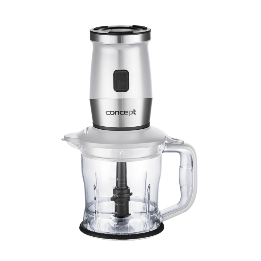 Concept SM3391 - Licuadora para batidos con accesorios 700W/230V blanco