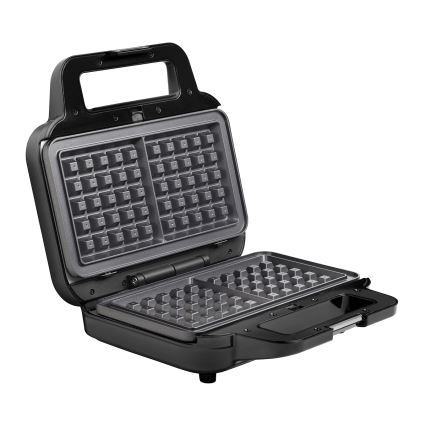 Concept SV3070 - Sandwichera XXL 4en1 900W/230V negro/acero inoxidable