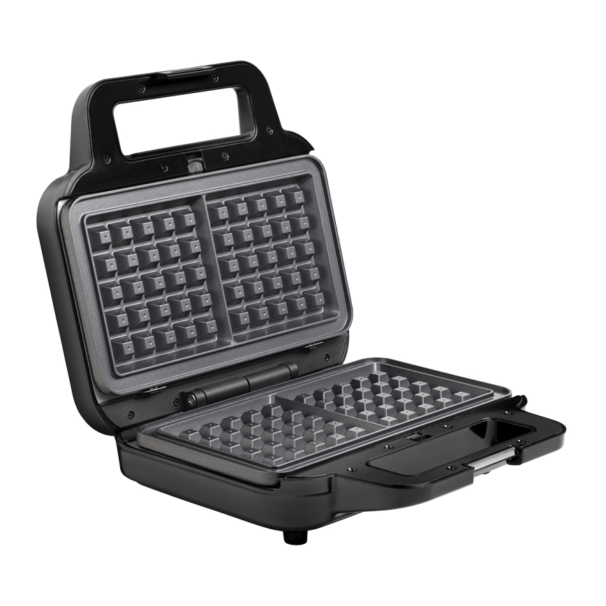 Concept SV3070 - Sandwichera XXL 4en1 900W/230V negro/acero inoxidable