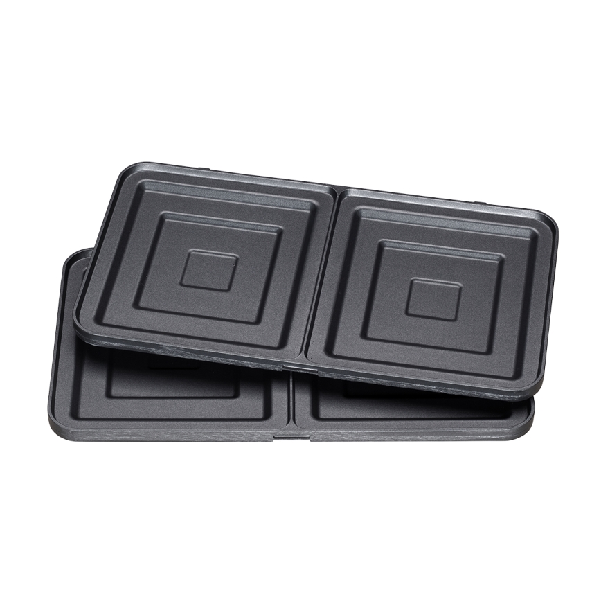 Concept SV3070 - Sandwichera XXL 4en1 900W/230V negro/acero inoxidable