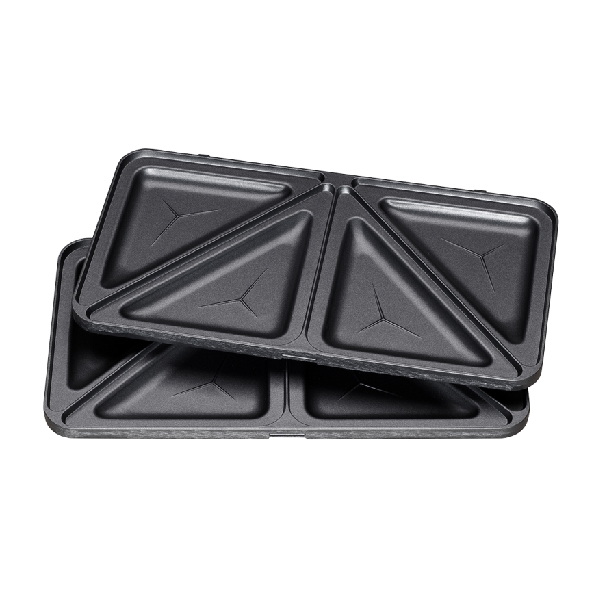 Concept SV3070 - Sandwichera XXL 4en1 900W/230V negro/acero inoxidable