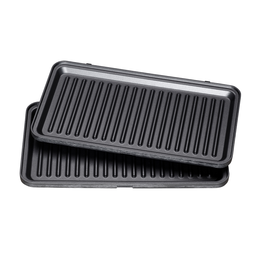 Concept SV3070 - Sandwichera XXL 4en1 900W/230V negro/acero inoxidable