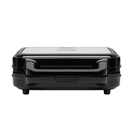 Concept SV3070 - Sandwichera XXL 4en1 900W/230V negro/acero inoxidable
