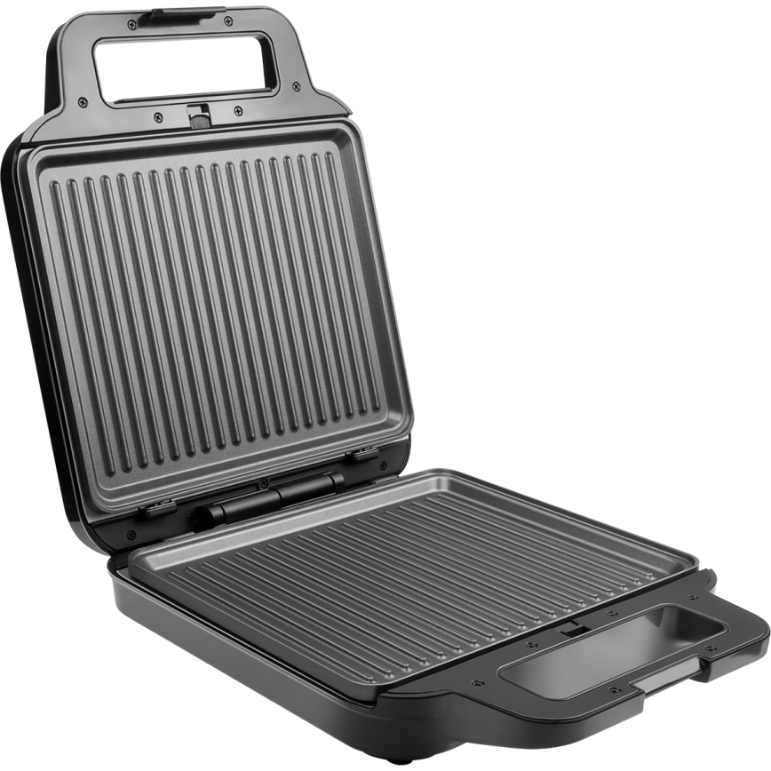 Concept SV3080 - Sandwichera FAMILY 3en1 1200W/230V negro/acero inoxidable