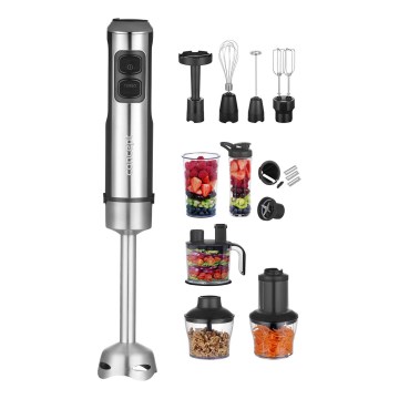 Concept TM5500 - Batidora de mano con accesorios 1500W/230V negro/acero inoxidable