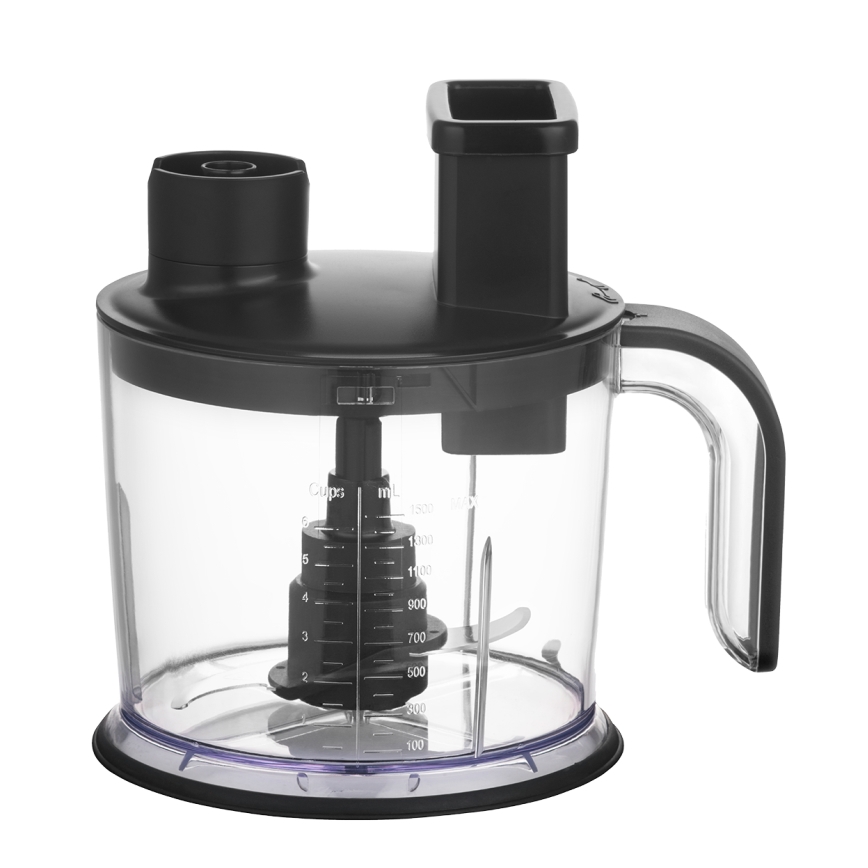 Concept TM5500 - Batidora de mano con accesorios 1500W/230V negro/acero inoxidable