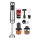 Concept TM5510 - Batidora de mano con accesorios 1500W/230V negro/acero inoxidable