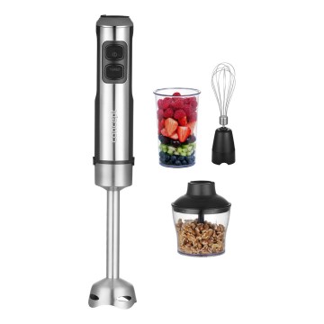 Concept TM5520 - Batidora de mano con accesorios 1500W/230V negro/acero inoxidable