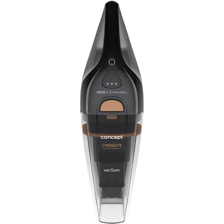 Concept VP4353 - Aspiradora de mano WET & DRY RISER EXTENSION 110W/18,5V 2200 mAh negro