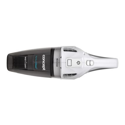 Concept VP4370 - Aspiradora de mano WET & DRY PERFECT CLEAN 90W/14,8V 2200 mAh blanco