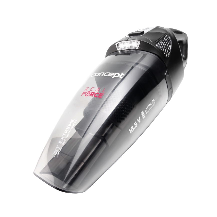 Concept VP4380 - Aspiradora de mano REAL FORCE 110W/18,5V 2200 mAh negro