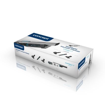 Concept VP4430 - Aspiradora de mano DIRECT ANIMAL 180W/14,8V 2200 mAh negro
