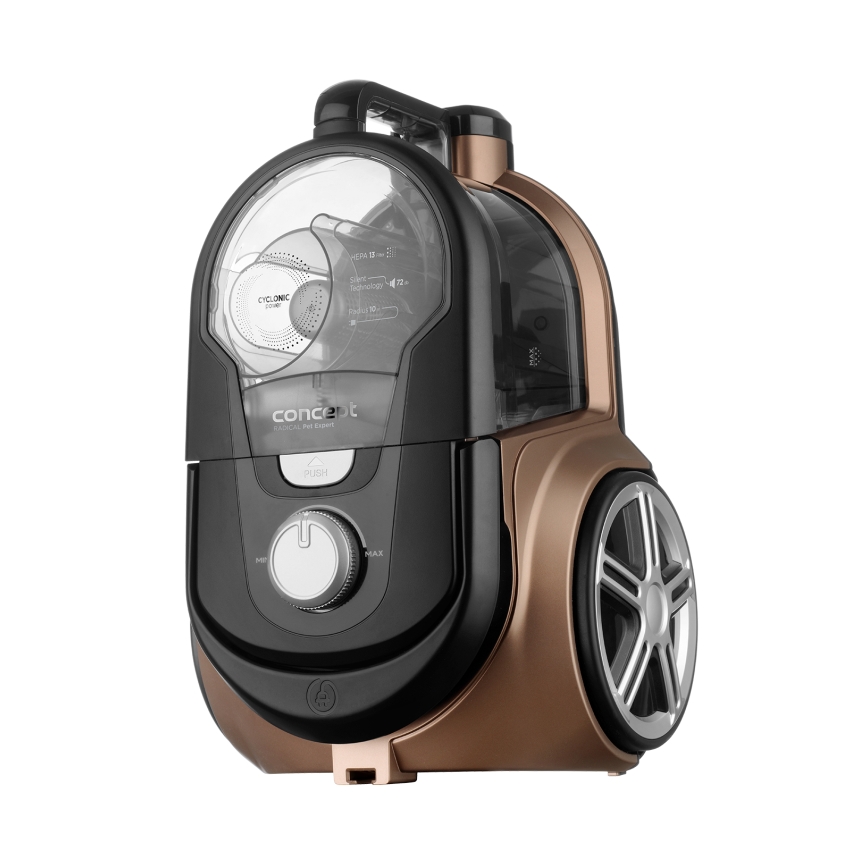 Concept VP5240N - Aspiradora sin bolsa 4A RADICAL PET EXPERT 2,5 l 800W/230V bronce