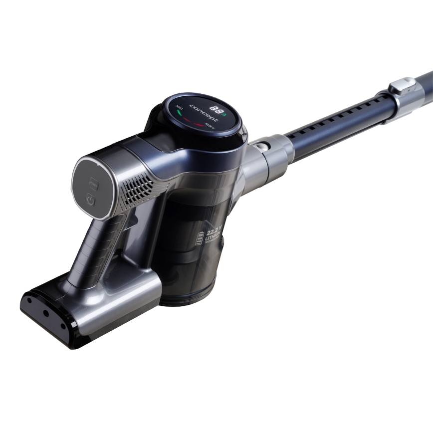 Concept VP6040 - Aspiradora de mano de varilla 2en1 ICONIC ANIMAL TELESCOPE 200W/22,2V 2200 mAh azul