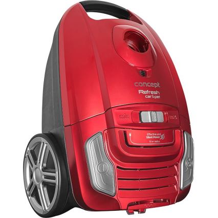Concept VP8224 - Aspiradora con bolsa REFRESH CAR&PET 3,5 l 700W/230V rojo