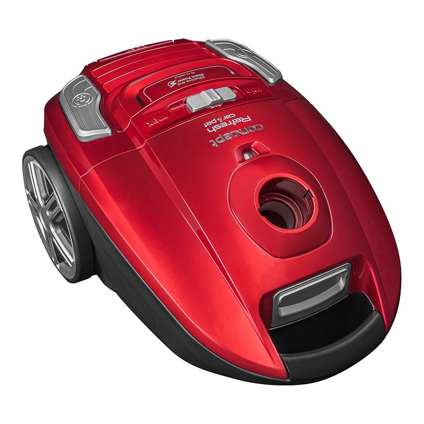 Concept VP8224 - Aspiradora con bolsa REFRESH CAR&PET 3,5 l 700W/230V rojo