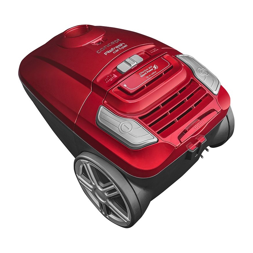 Concept VP8224 - Aspiradora con bolsa REFRESH CAR&PET 3,5 l 700W/230V rojo