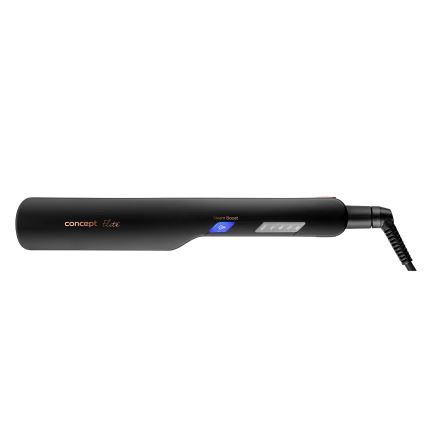 Concept VZ6010 - Plancha de pelo a vapor con pantalla LED ELITE STEAM BOOST 54W/230V negro